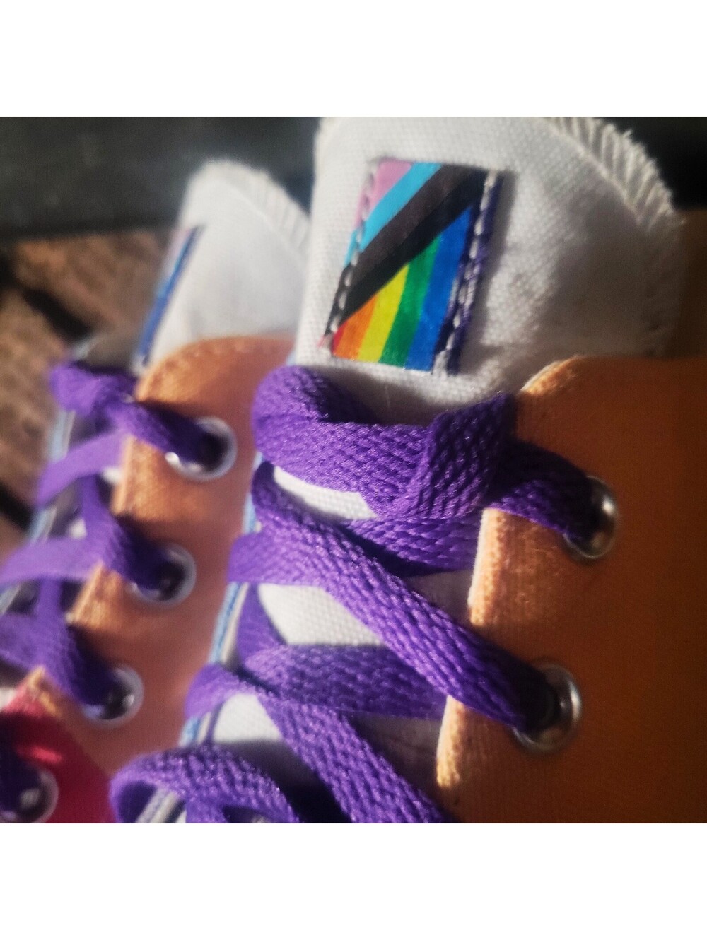 Converse Chuck 70 Plus High "Pride - Proud to Be" - Men 6/Wms 8 Pride LGBTQIA+ - Picture 3 of 8
